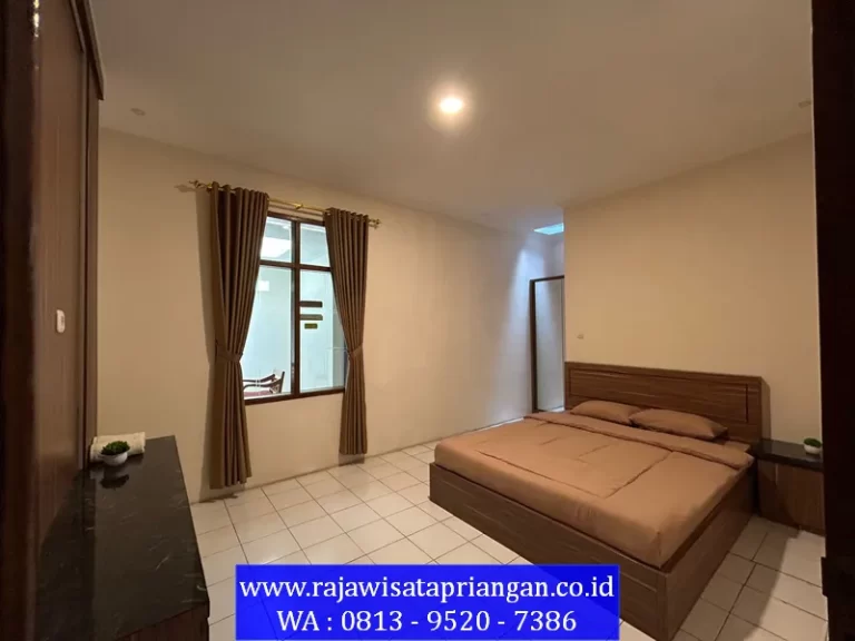 Villa Daun Lembang 2 Kamar Tidur Private Pool & Fasilitas Mewah