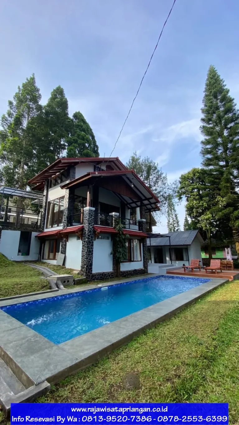 Villa Arutala Parongpong: Villa 3 Kamar Private Pool untuk Gathering, Makrab & Arisan Keluarga Besar di Bandung Barat