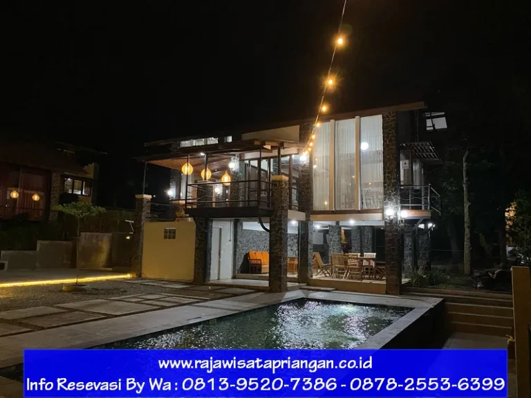 Villa Montana Parongpong: Villa Private Pool 3 Kamar